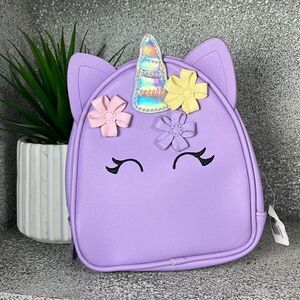 Bath & Body Works Unicorn Makeup Cosmetic Case Organizer Portable Storage Bag